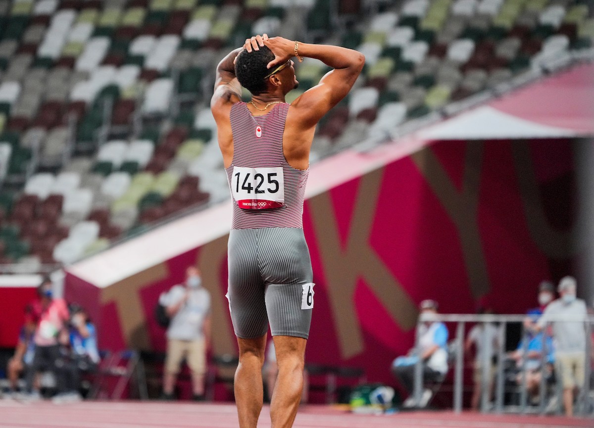 Golden in the Olympic 200m, De Grasse ‘shocked the world’ - Team Canada