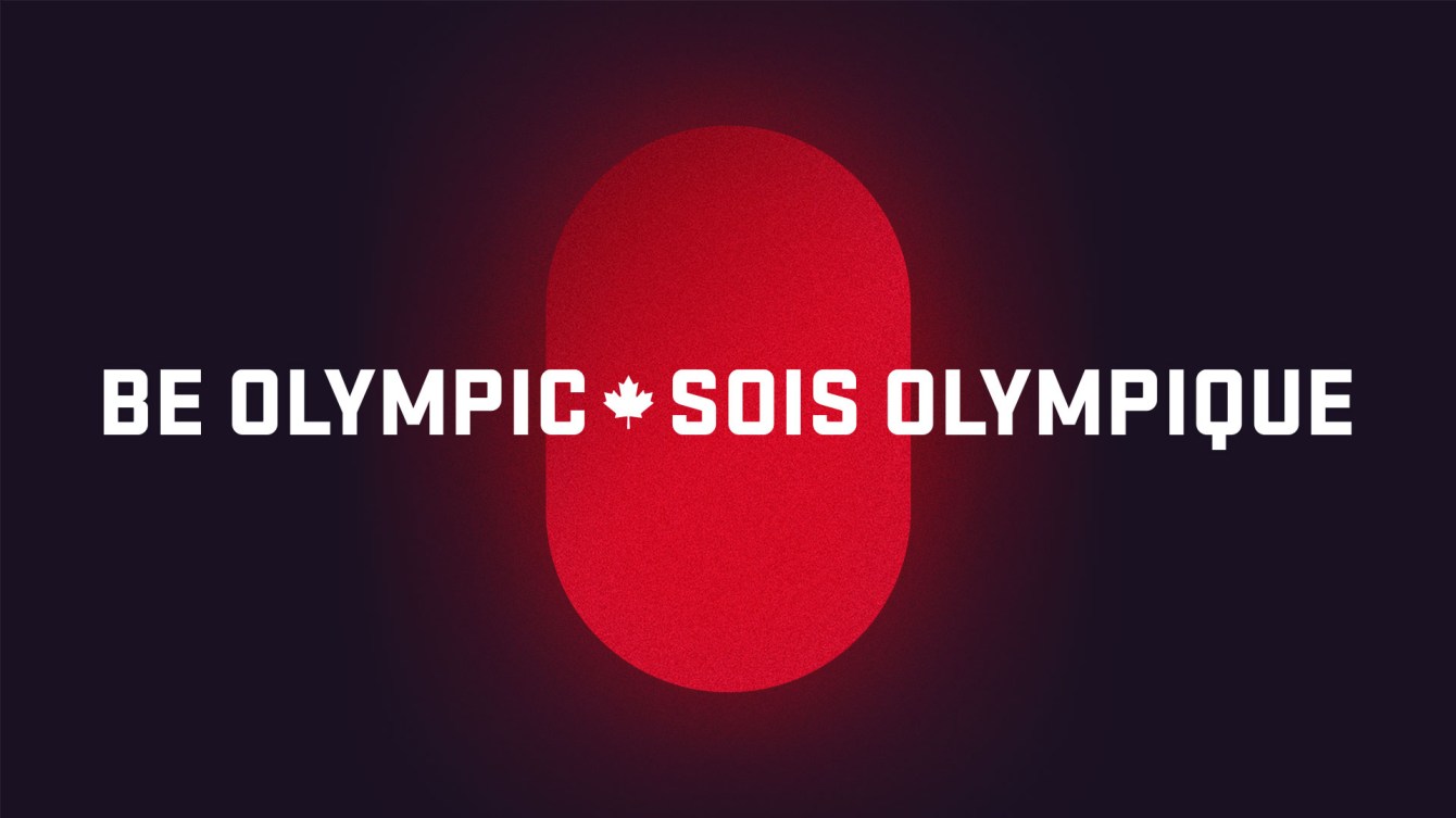 Be Olympic - Sois Olympique graphic