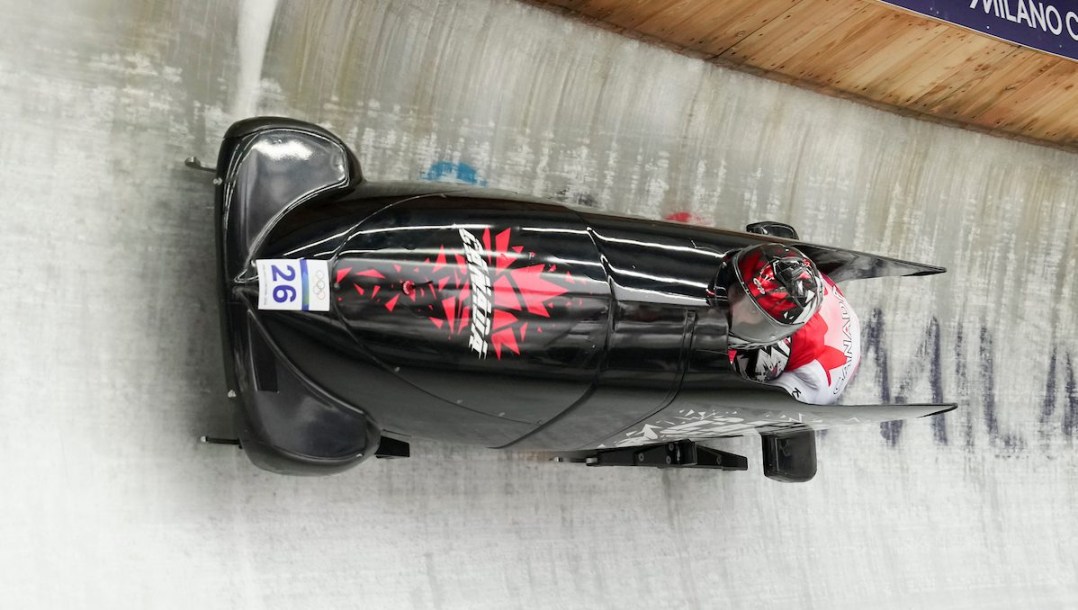 Taylor Austin competes in bobsleigh.