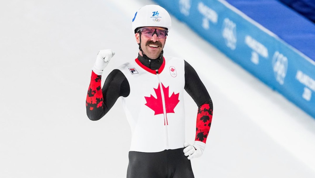 Antoine Gelinas-Beaulie smiles.