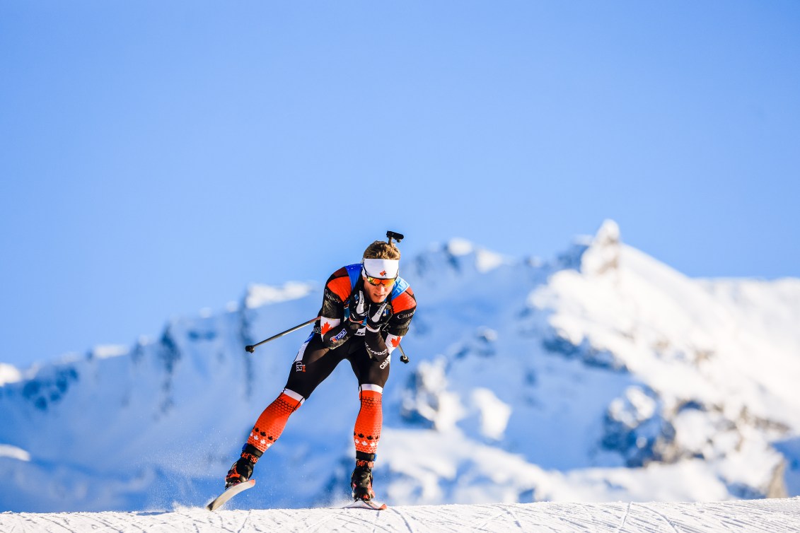 Scott Gow (CAN) - IBU World Cup Biathlon, sprint men, Annecy-Le Grand Bornand (FRA).