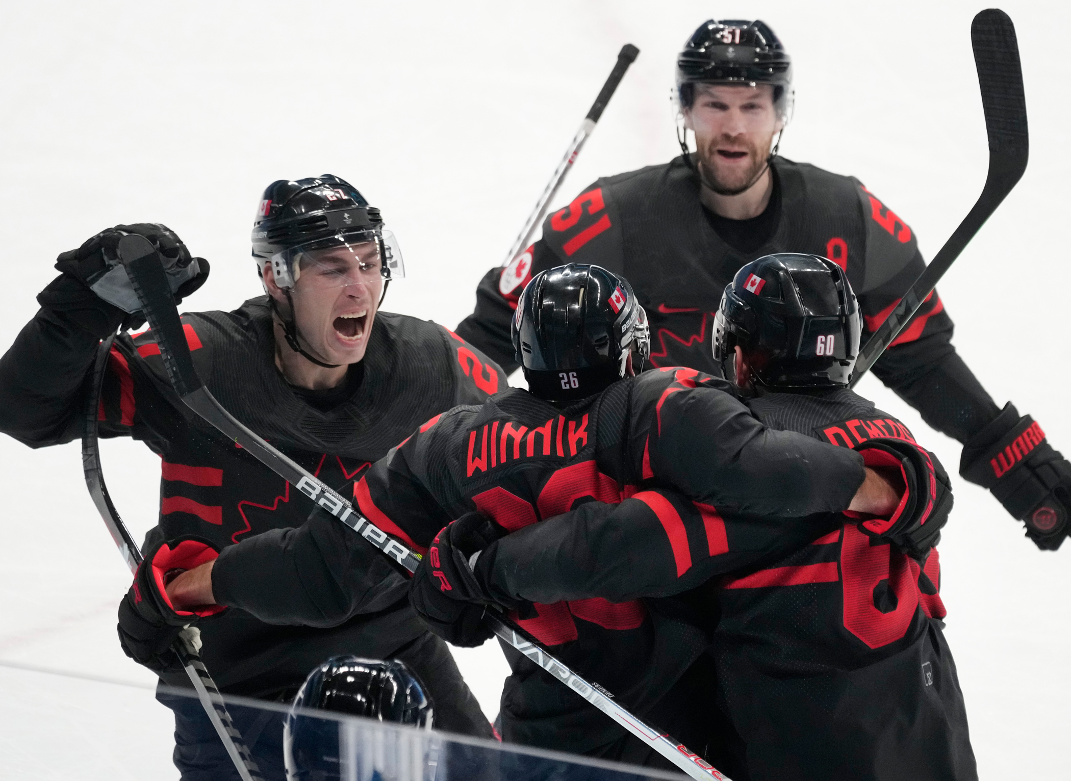 Canada opens Olympic men's hockey tournament with win over Germany