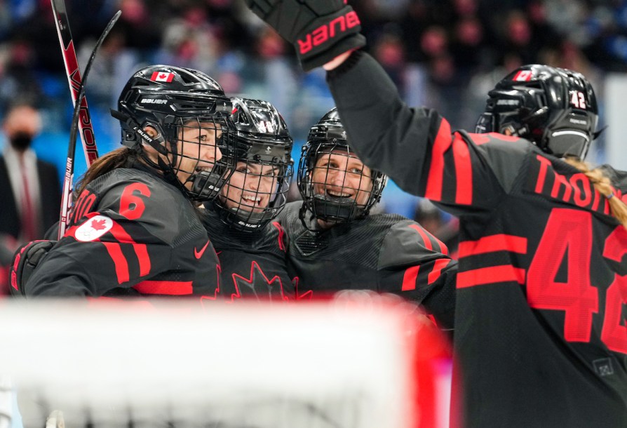 Rebecca Johnston Team Canada Beijing 2022 women's hockey