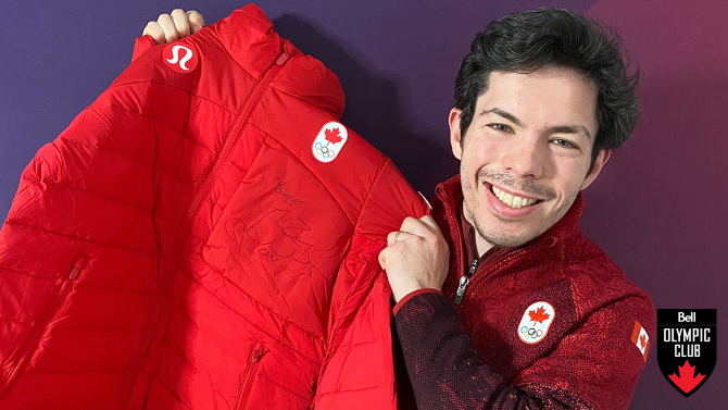 Win a Team Canada jacket signed by Keegan Messing