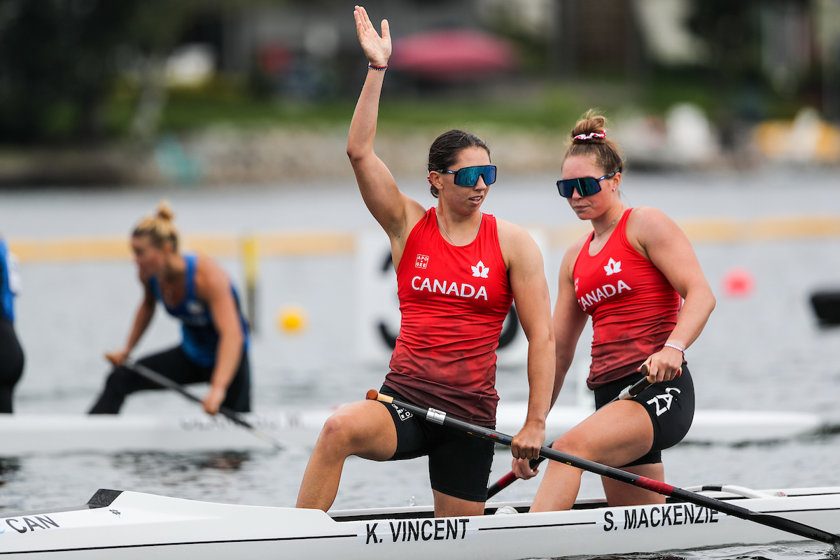 Three medals for Vincent, five for Canada at Canoe Sprint World