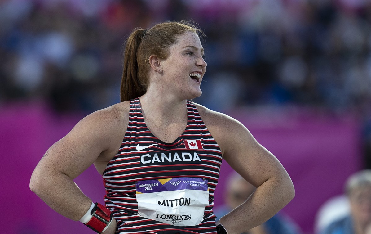 Shot putter Sarah Mitton on her Olympic goals and inspiring the