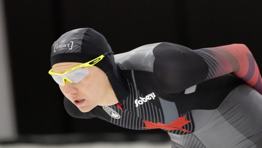 Howe and Weidemann on the podium at the Long Track Speed Skating World Cup in Stavanger Team