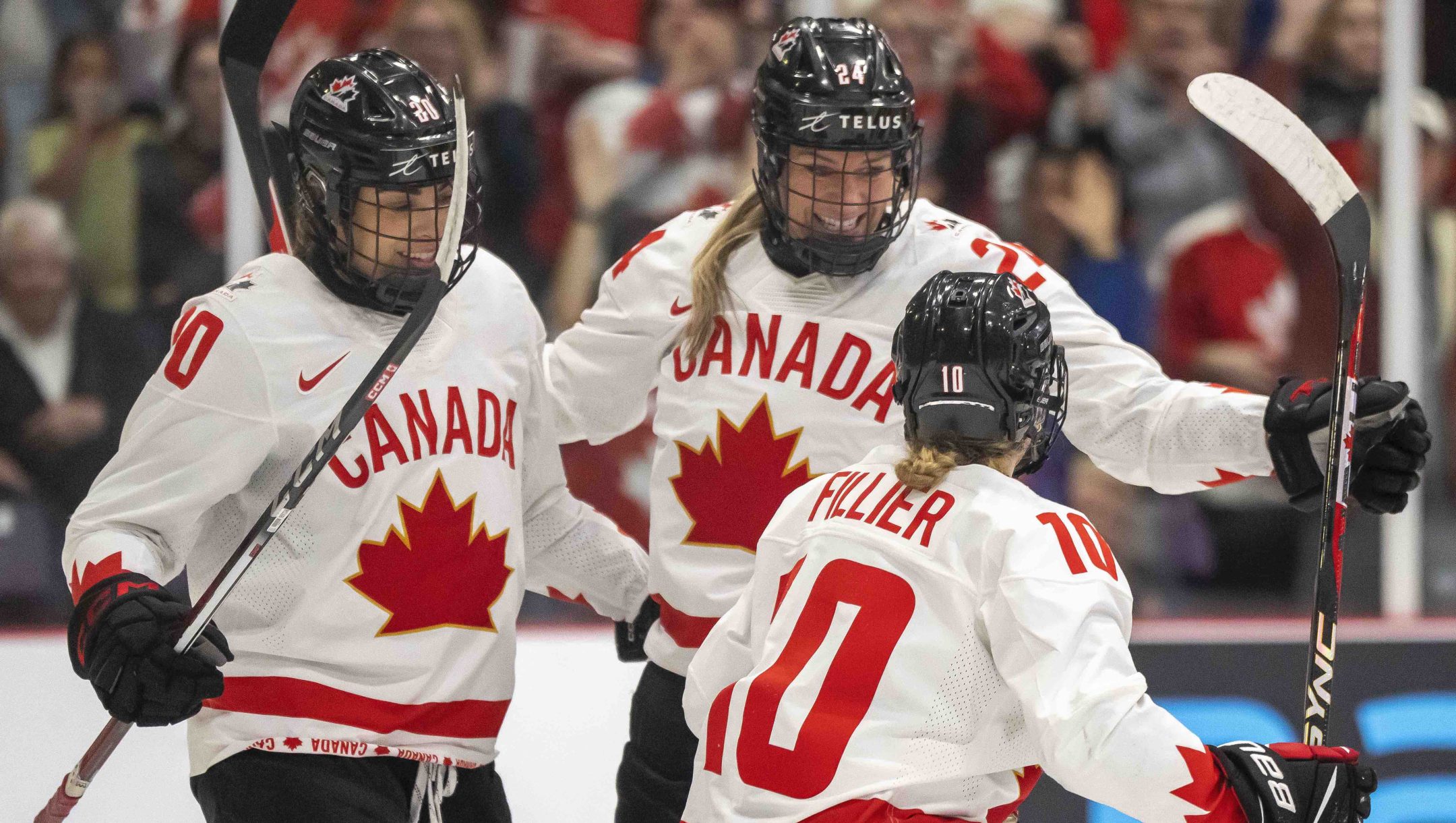 Canadian women's hockey team to open world hockey championship in