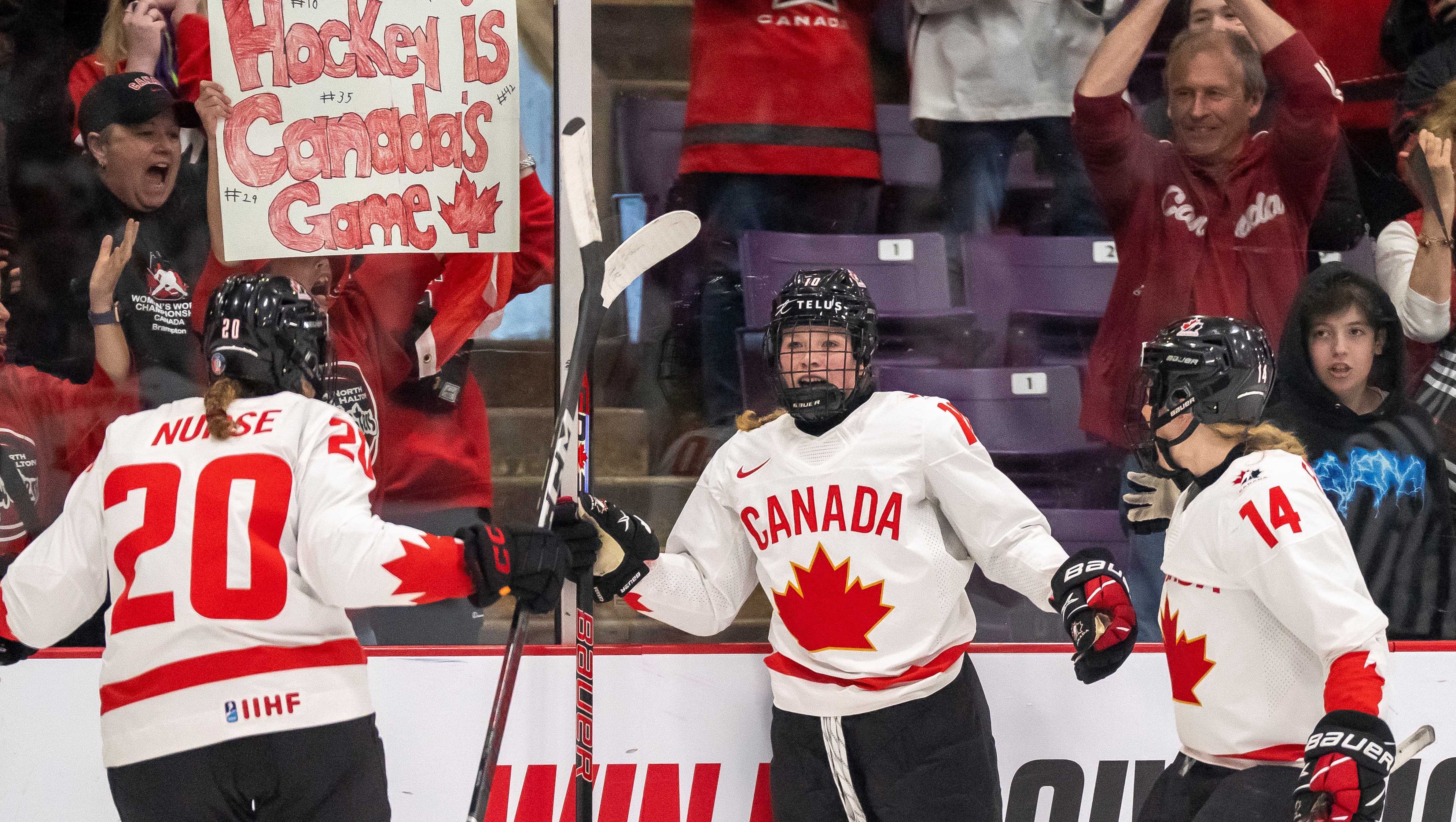 Best of 2021: Team Canada wins first women's hockey world title since 2012  - Team Canada - Official Olympic Team Website