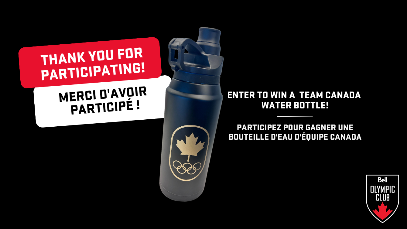 Team Canada water bottle
