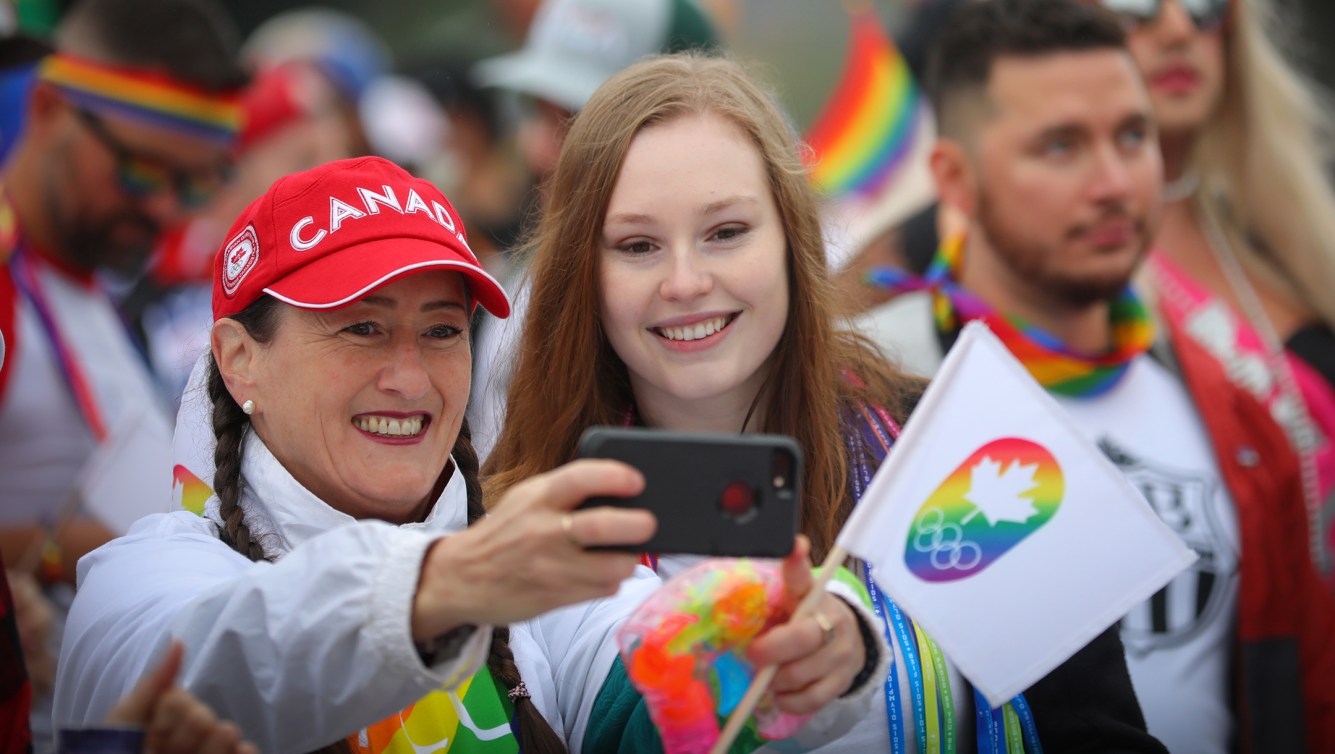 Calgary Pride Parade on Sunday, September 1, 2019 in Calgary (Photo: Leah Hennel/COC)