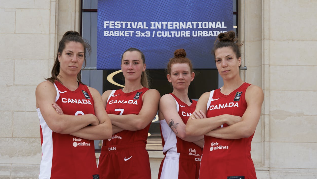 Team Canada wins FIBA 3×3 Women's Series in Poitiers Team Canada