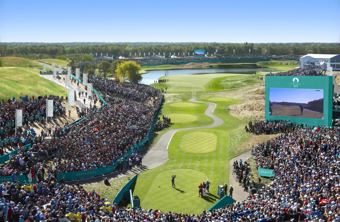 Artist rendering of Golf National