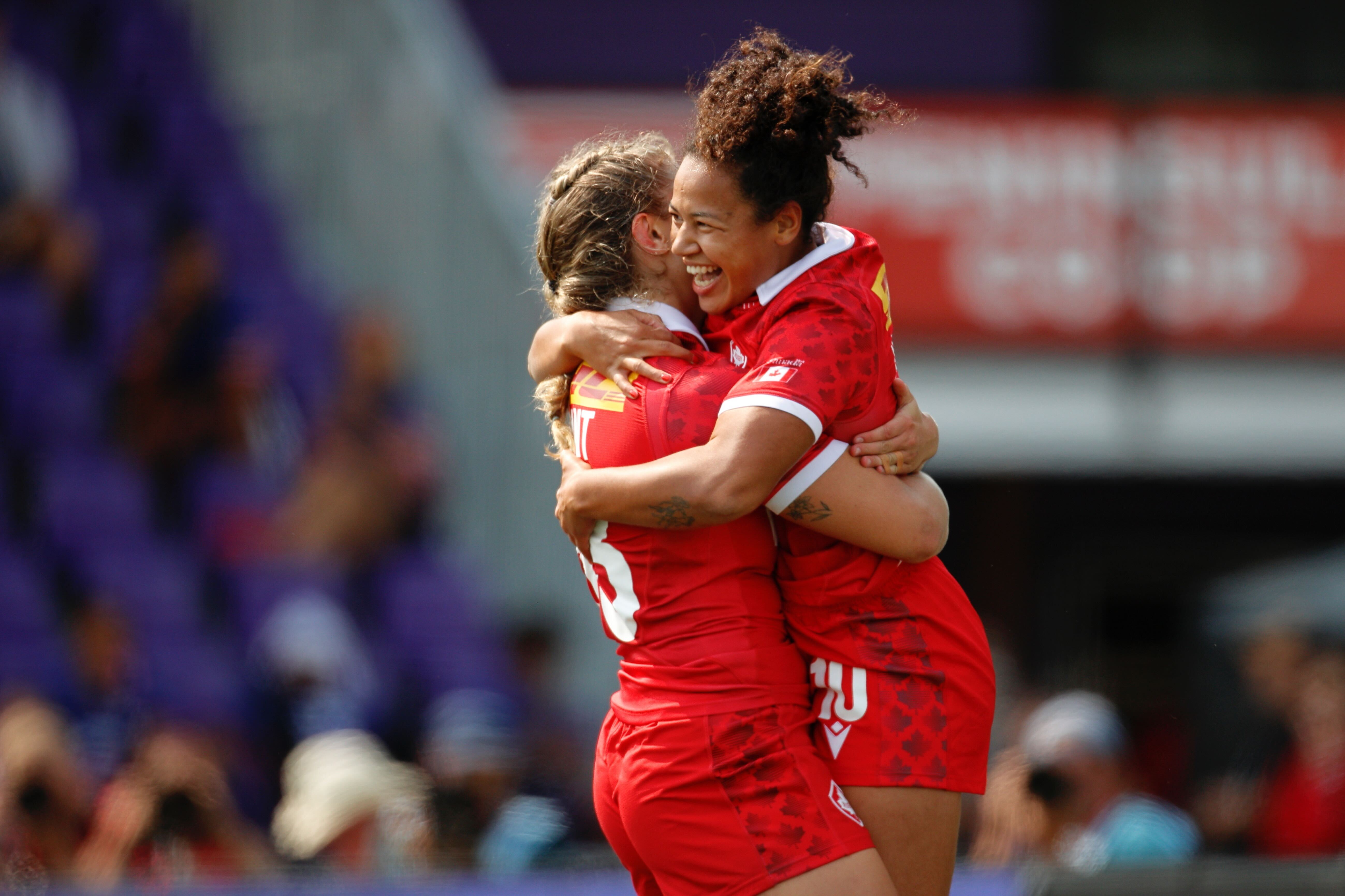 Paris 2024 here they come Canadian women rugby team qualify for the