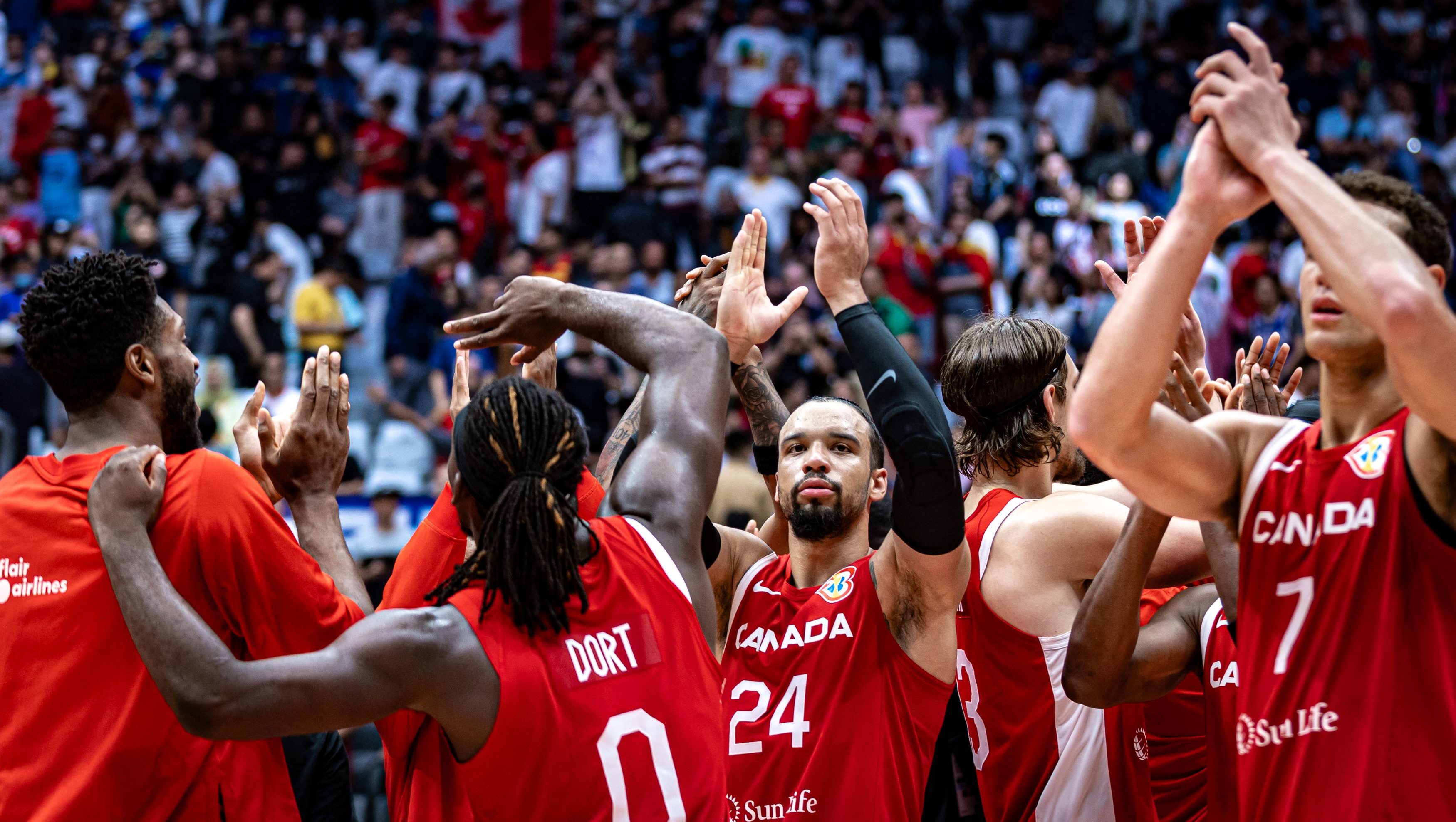 The Canadian men's basketball team was named CP Team of the Year – Team Canada