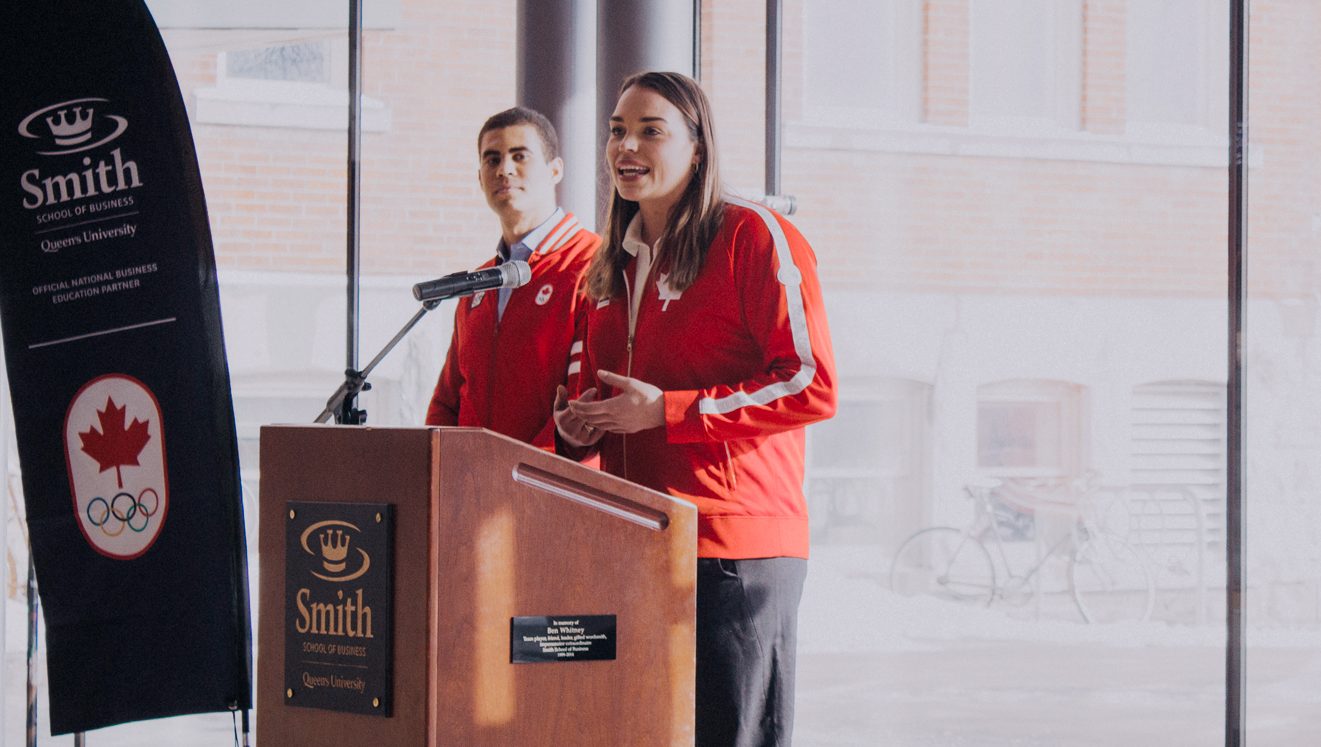 Developing future leaders in sport and beyond: Team Canada athletes and classmates learn from each other at Smith Business School – Team Canada