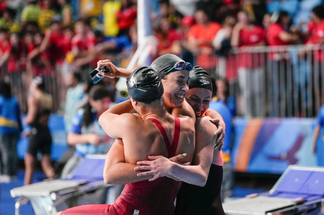 Just keep swimming: Three Team Canada swimmers on their veteran