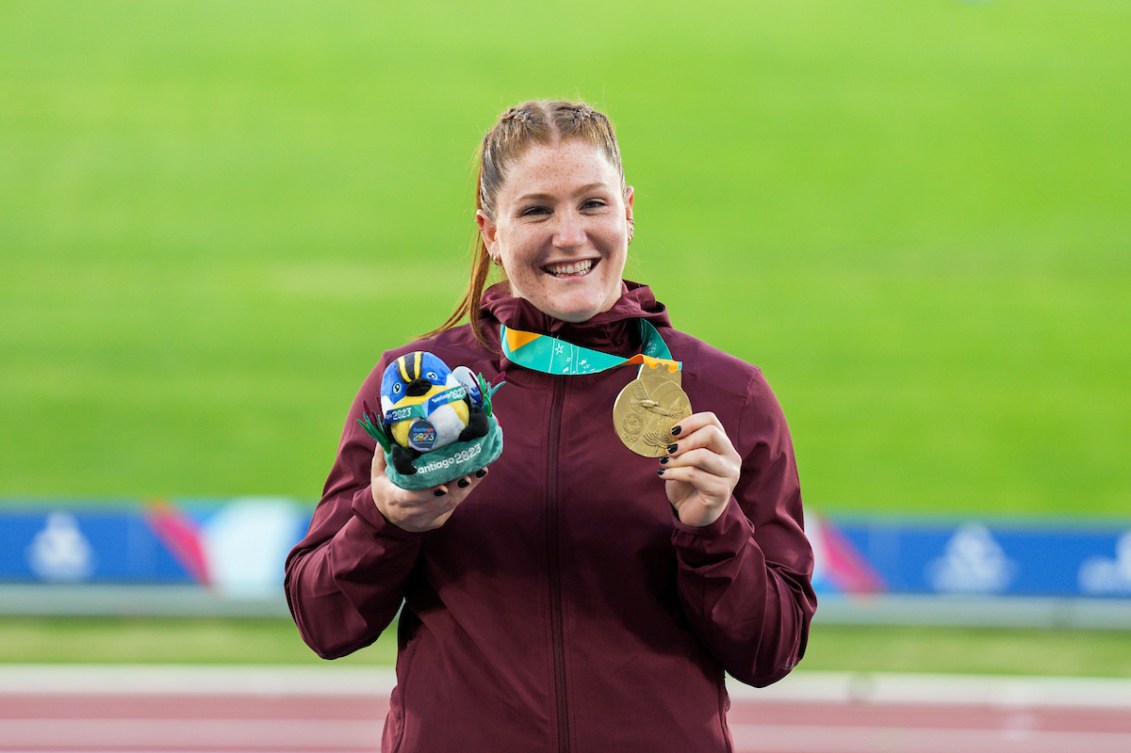 Shot putter Sarah Mitton on her Olympic goals and inspiring the