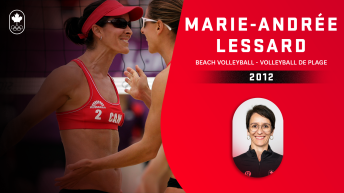 Team Behind the Team: Meet Marie-Andrée Lessard, Olympian in beach  volleyball & Senior Director of Games at the COC - Team Canada - Official  Olympic Team Website