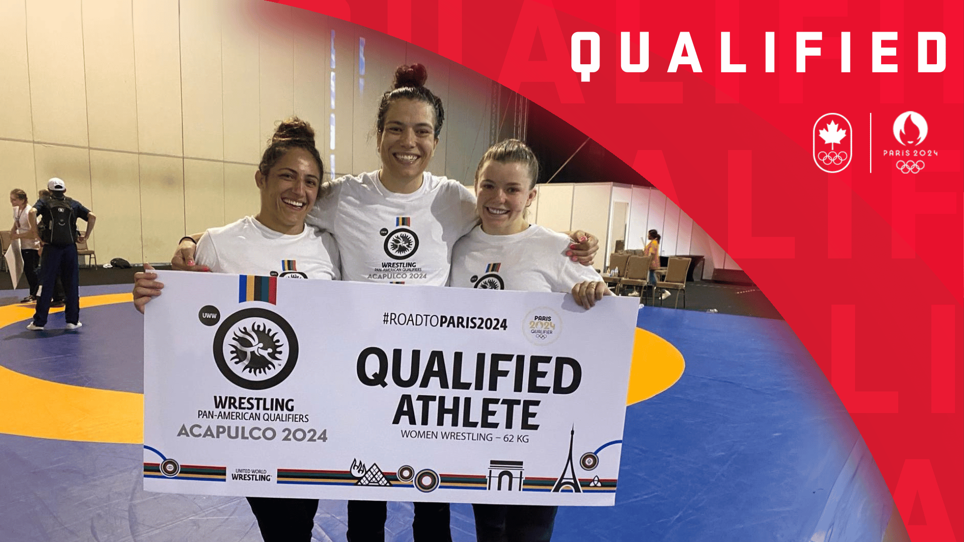 Five Team Canada wrestlers earn their Olympic tickets for Paris 2024