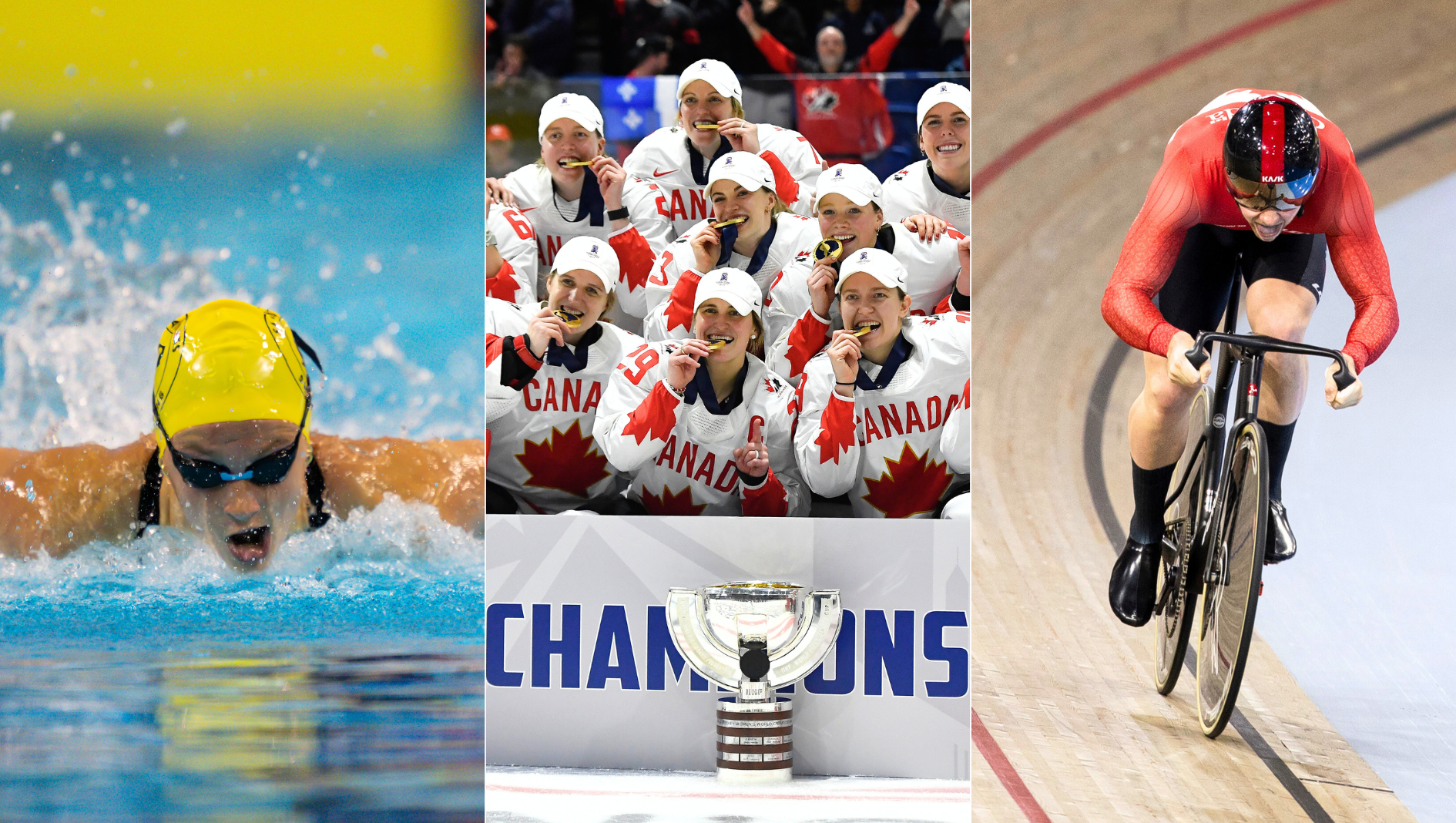 Weekend Roundup: Team Canada are world champions in women’s hockey,
track cyclists triumph at home