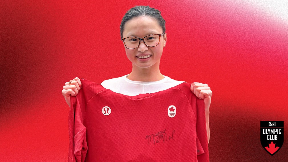 Win a Team Canada Sweater Signed by Maggie Mac Neil