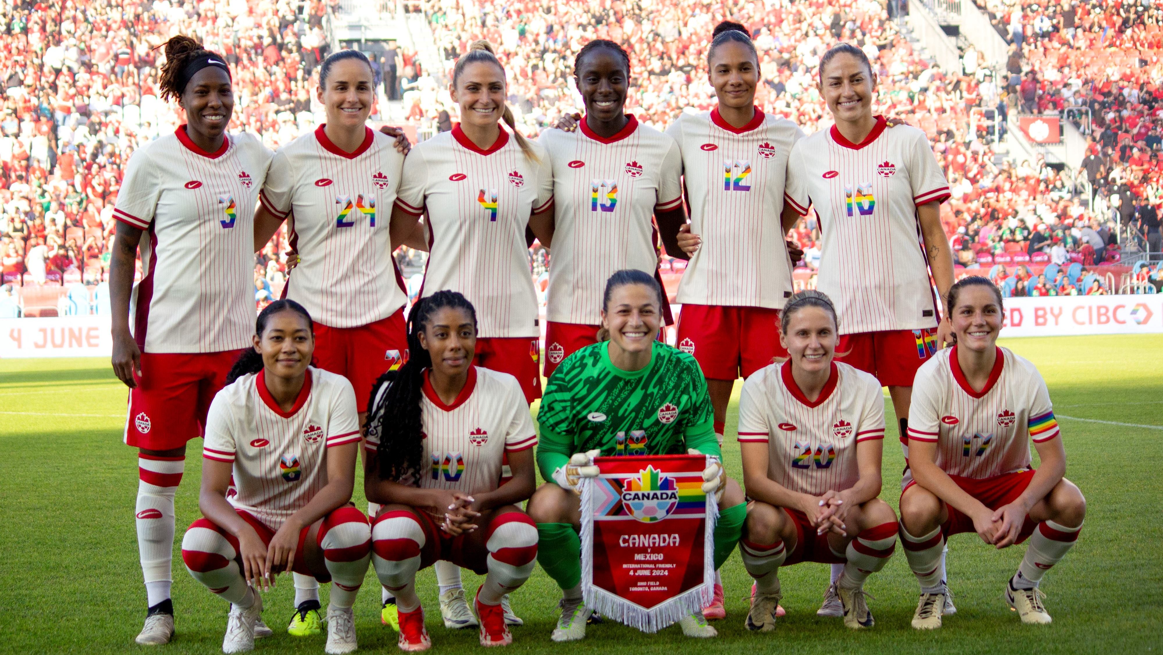 Canada women's soccer discount