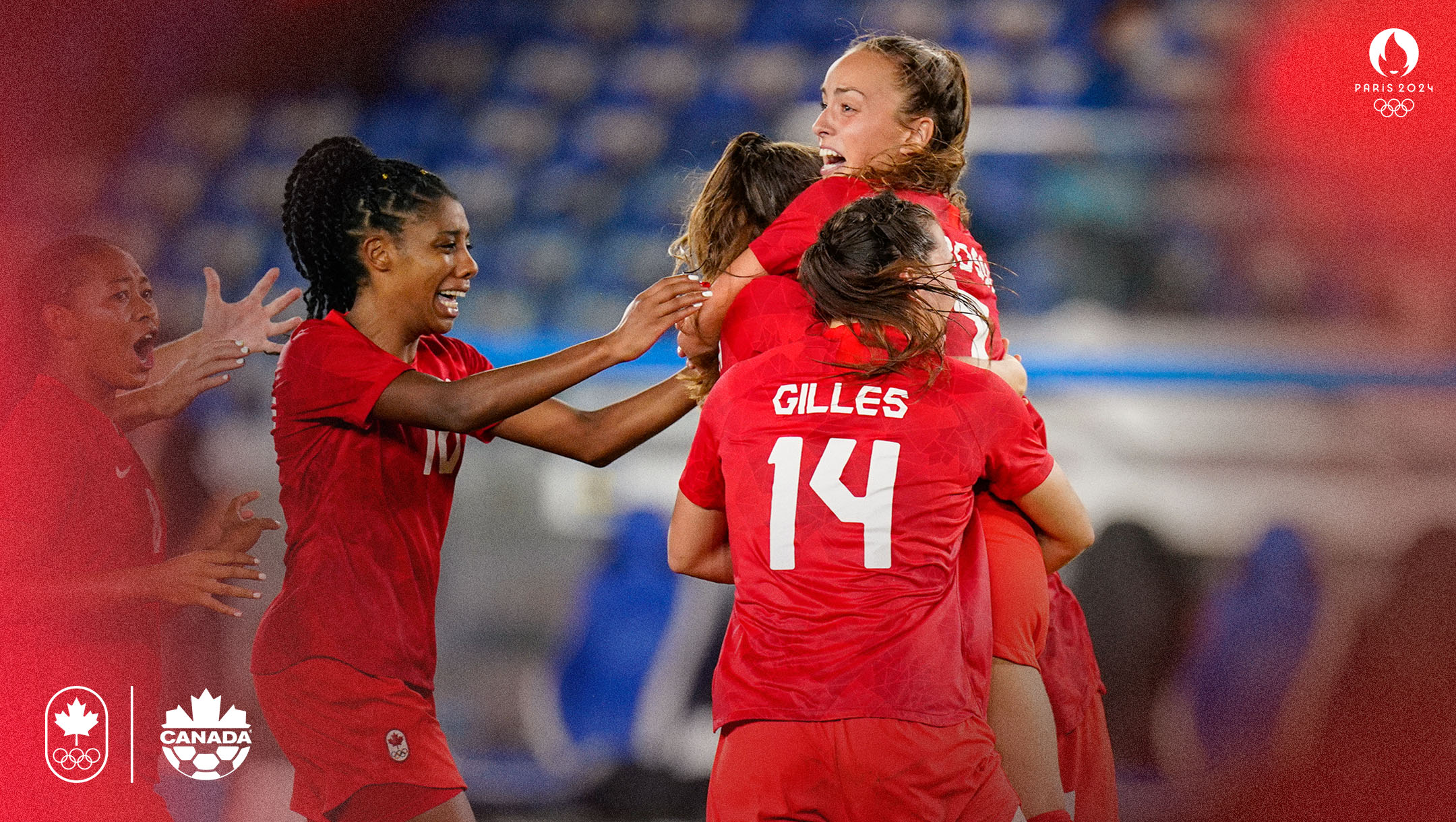 Team Canada’s Paris 2024 women’s soccer team unveiled Team Canada