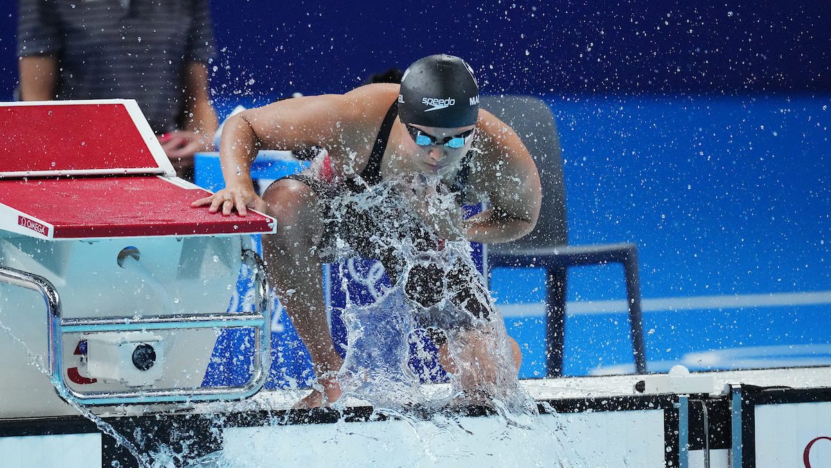 McIntosh's silver medal highlights Day 1 in the pool for Team Canada ...