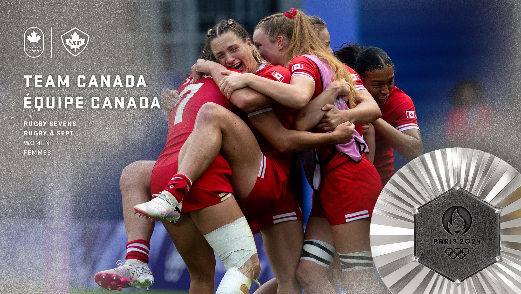 Gutsy Team Canada earns silver in women's rugby sevens - Team Canada