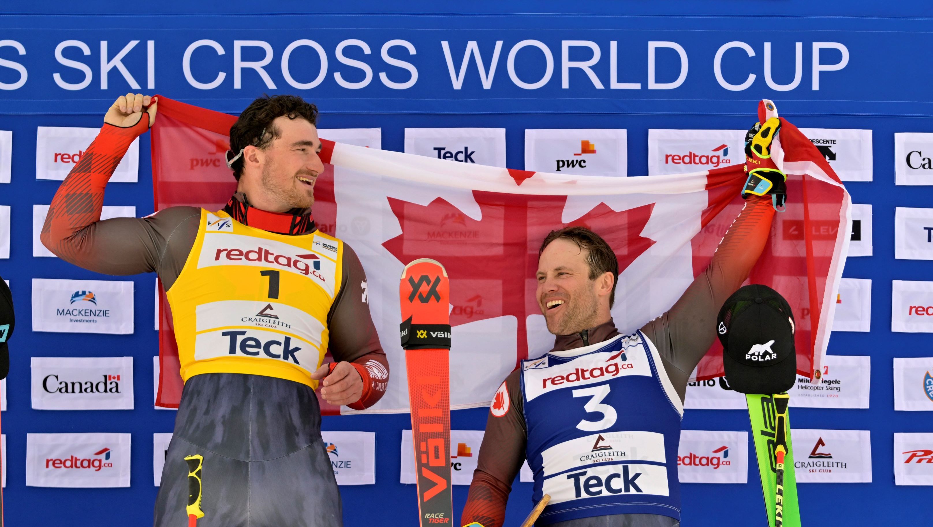 Howden & Drury double up on ski cross podium at home World Cup in Craigleith Team Canada