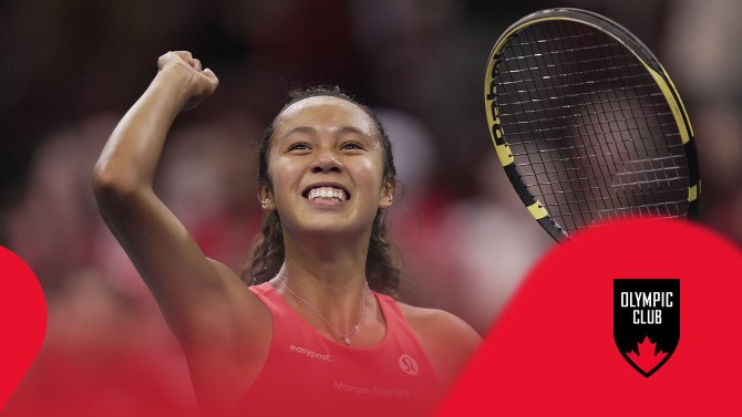 Win a Team Canada Jacket Signed by Leylah Fernandez