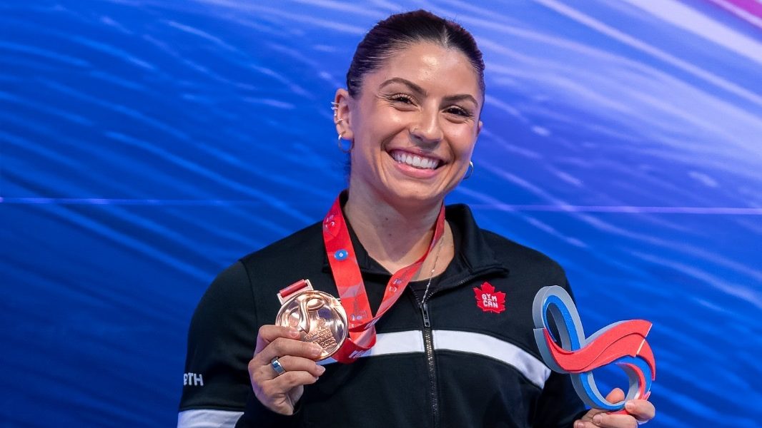 Sophiane Méthot takes home bronze at Trampoline World Championships ...