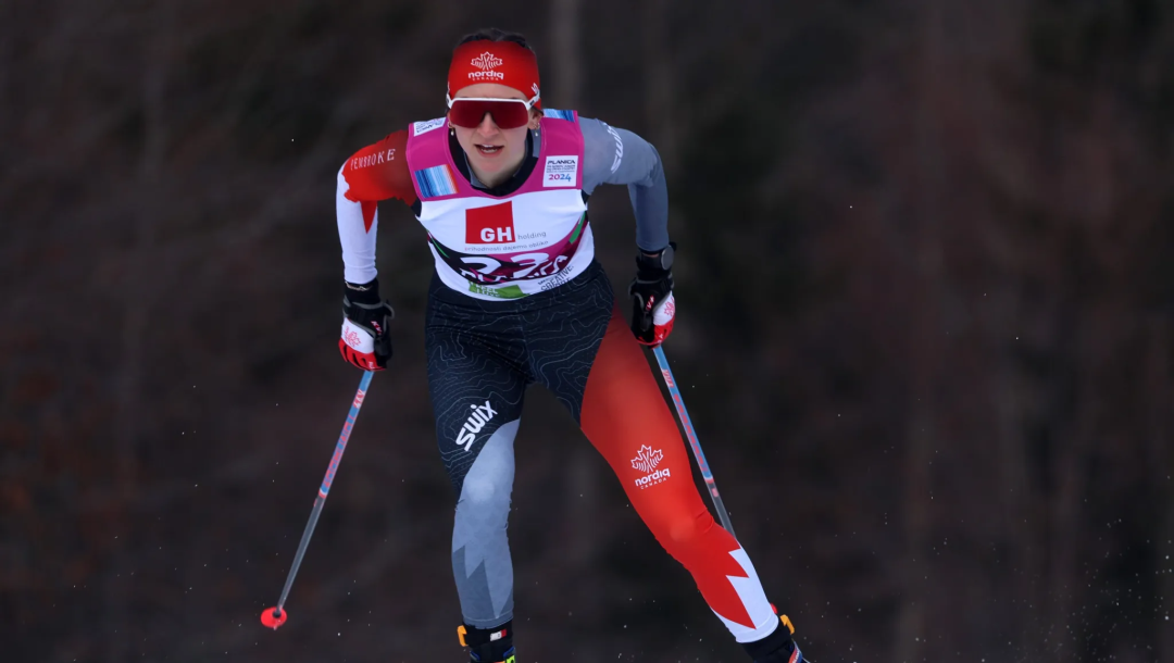 Liliane Gagnon in action.