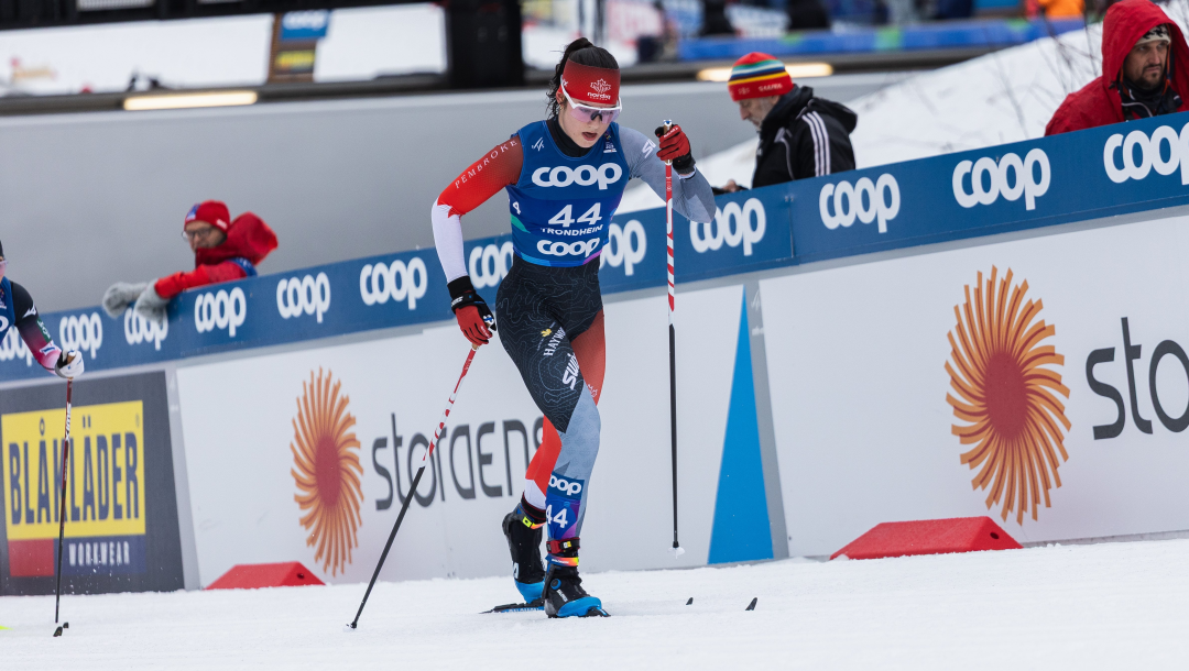 Alison Mackie en action.