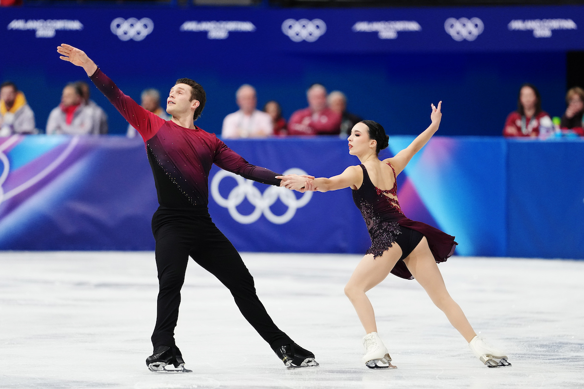Team Canada's Pereira & Michaud sit third after pairs' short