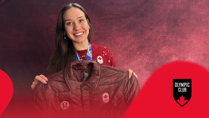 Win a Team Canada Jacket Signed by Multi-Medallist Courtney Sarault