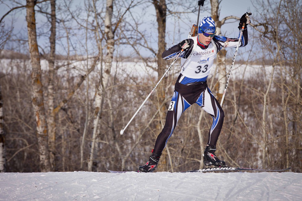 Ben Churchill en compétition en janvier 2016. Photo : Lowell Niven