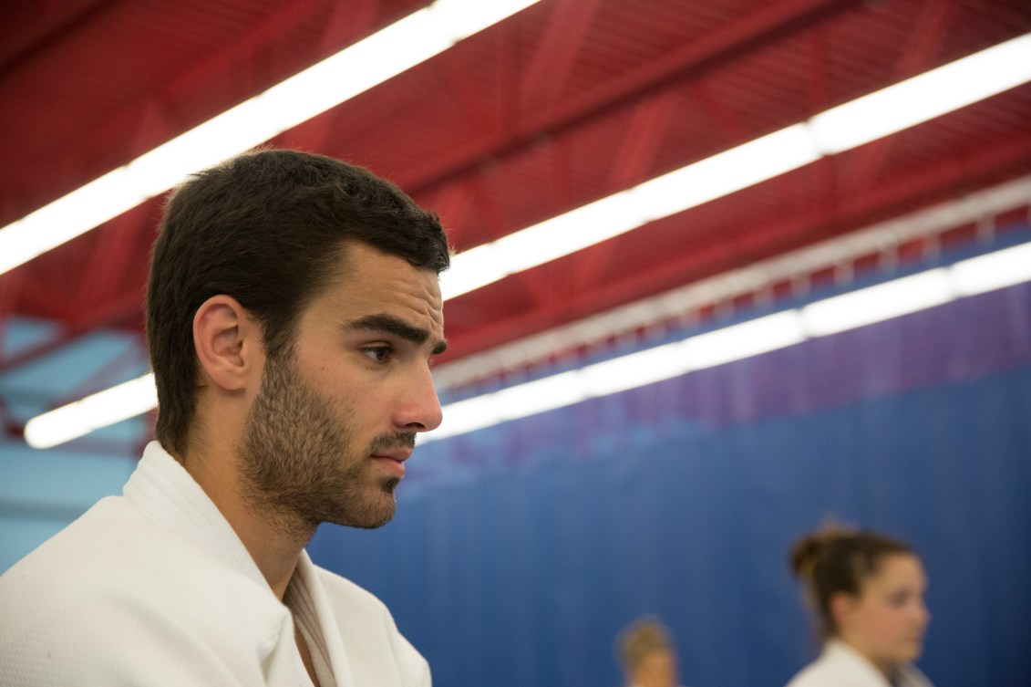 Antoine Bouchard lors d'un entrainement à l'Institut national du sport du Québec, le 28 juin 2016.