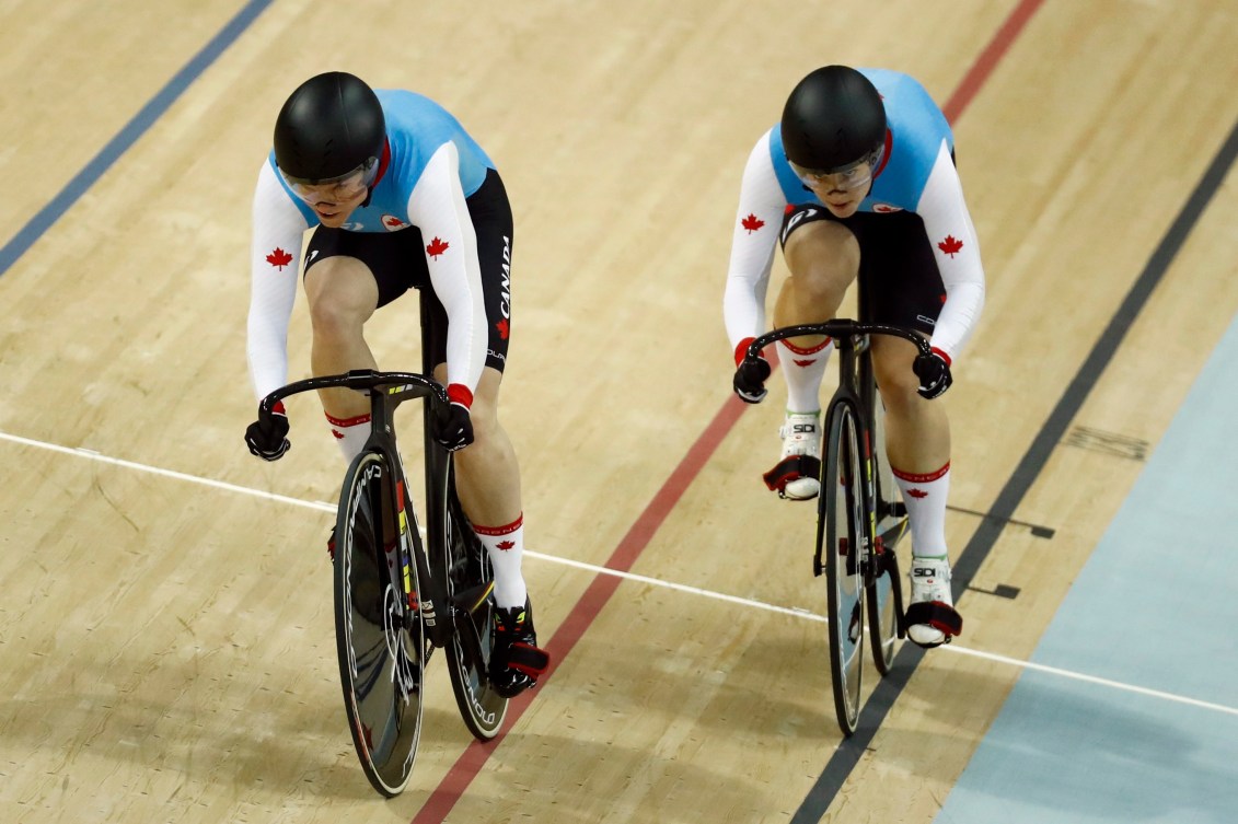 Monique Sullivan et Kate O'Brien ont été stoppées par les Russes au premier tour.