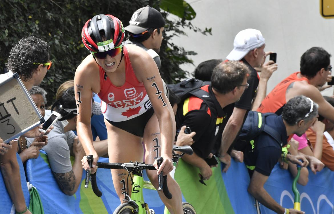 Amelie Kretz s'est classée 34e au triathlon des Jeux de Rio.