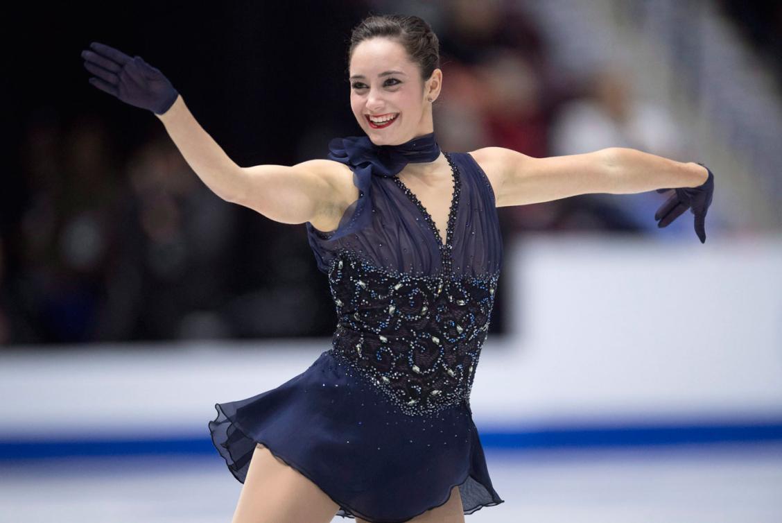 Kaetlyn Osmond durant son programme court aux Internationaux Patinage Canada, le 28 octobre 2016 à Mississauga. (Photo/THE CANADIAN PRESS Mark Blinch)