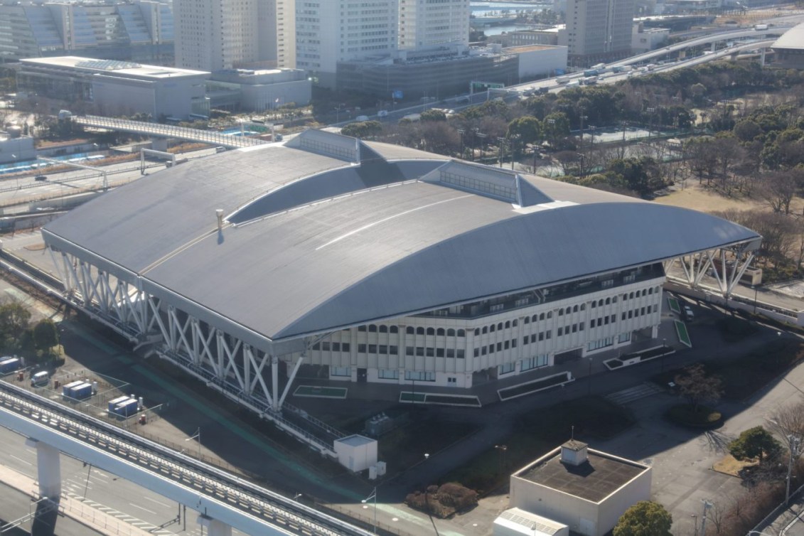 Parc de tennis d’Ariake (Photo courtoisie de Tokyo 2020)